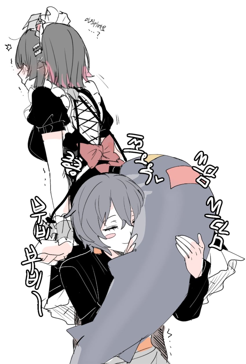 ellen joe and belle (zenless zone zero) drawn by sierit