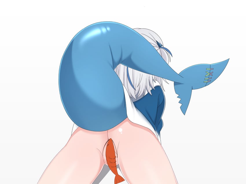 gawr gura (hololive and 1 more) drawn by mingkozus