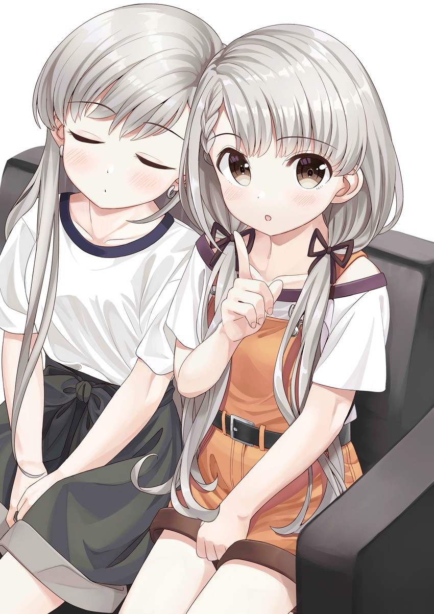 hisakawa hayate and hisakawa nagi (idolmaster and 1 more) drawn by yata_(yatao_zzz)