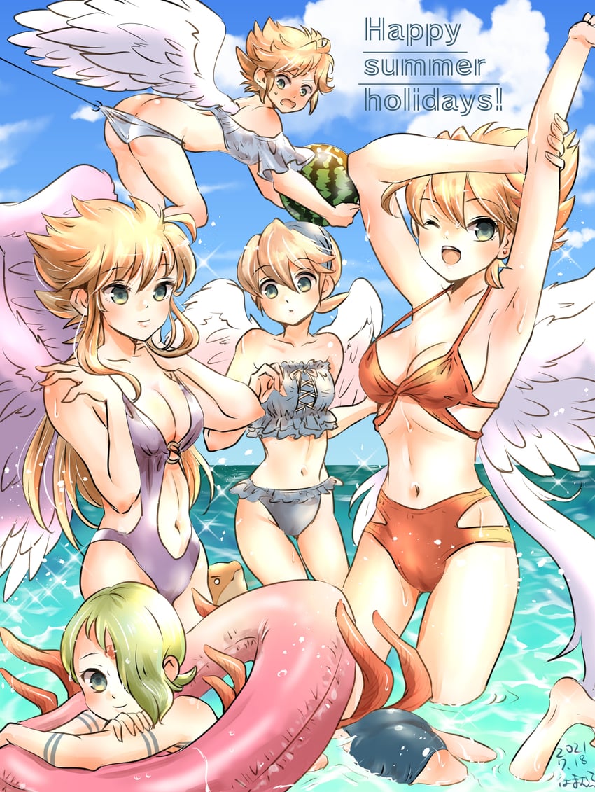 nina (breath of fire and 5 more) drawn by hamamuraacca