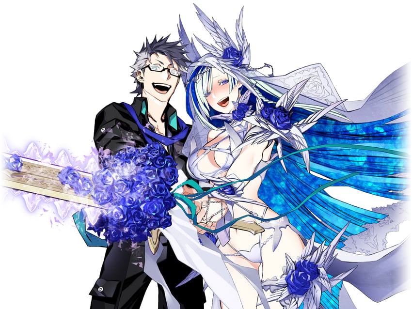 brynhild and sigurd (fate and 1 more) drawn by miwa_shirow