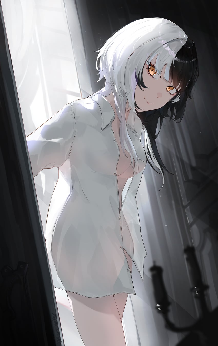 shiori novella (hololive and 1 more) drawn by kurochanai