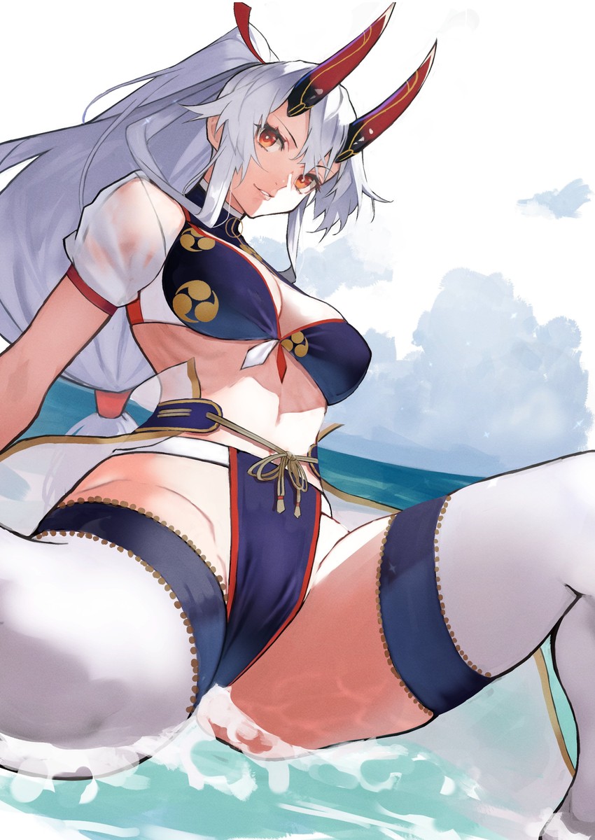 tomoe gozen (fate and 1 more) drawn by yoshio_(55level)