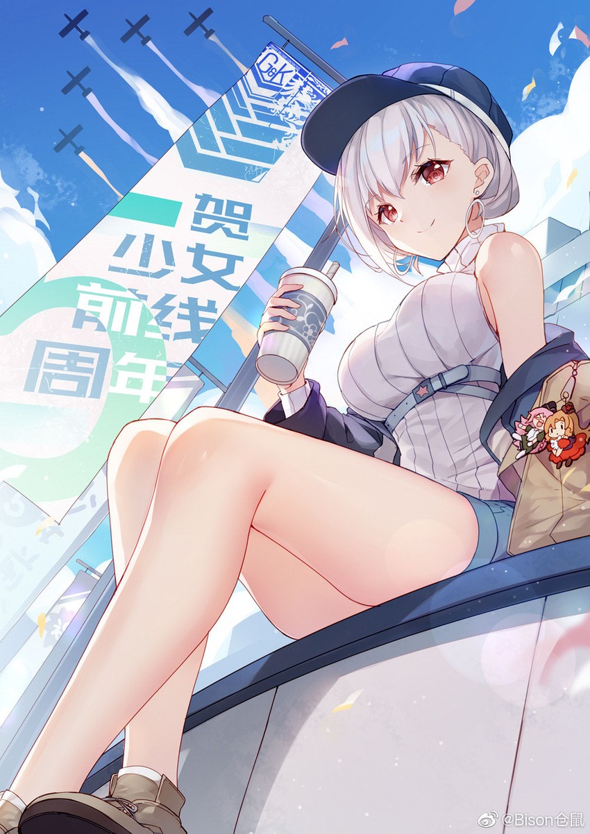 rmb-93, fn-49, and fnp-9 (girls' frontline) drawn by bison_cangshu
