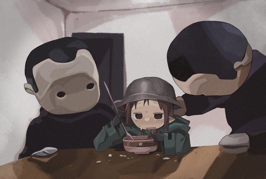 chito and rayray (shoujo shuumatsu ryokou and 1 more) drawn by naaga_sonomono