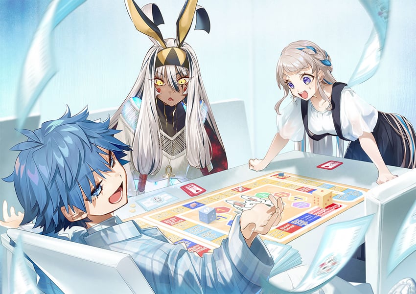 nitocris, hans christian andersen, nitocris alter, and johanna (fate and 1 more) drawn by hino_hinako