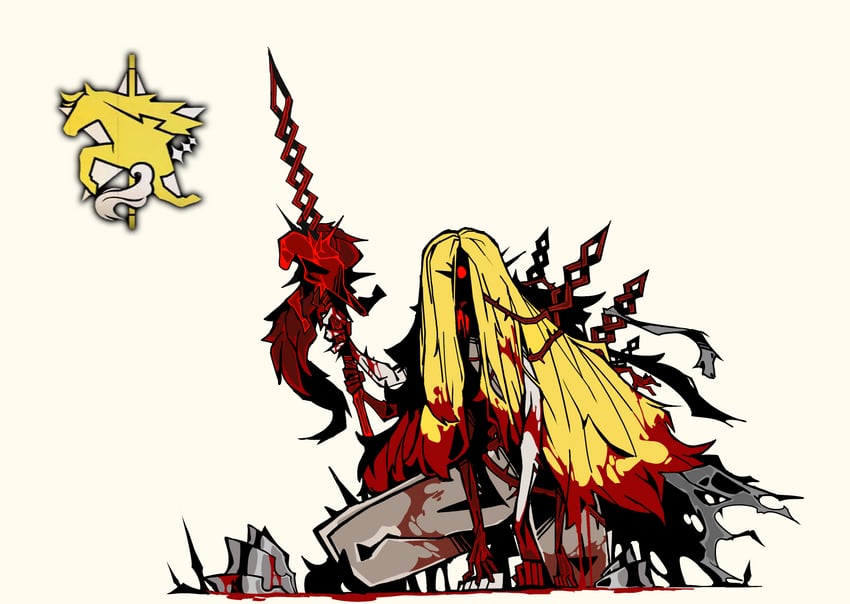 don quixote and sancho (project moon and 1 more) drawn by teko1193