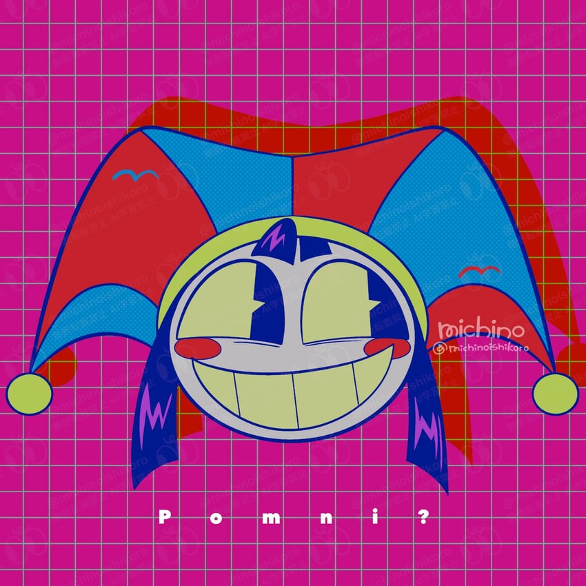 pomni and jax (the amazing digital circus) drawn by michinoishikoro
