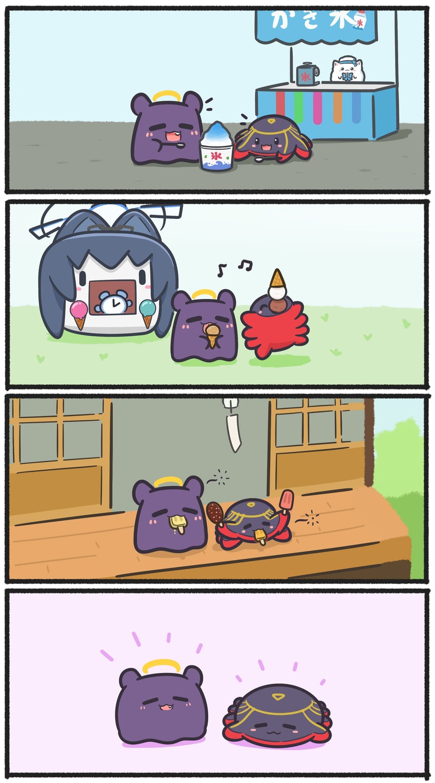 takodachi, yukimin, kronie, and magmite (hololive and 3 more) drawn by mpien