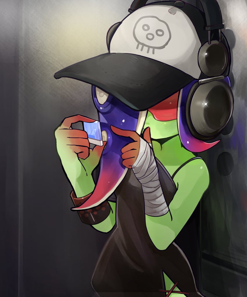 dedf1sh (splatoon and 2 more) drawn by manma_628