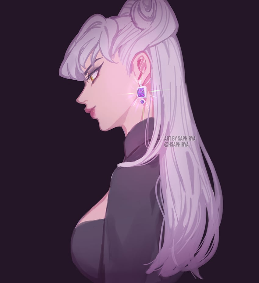 evelynn and k/da all out evelynn (league of legends) drawn by saphirya