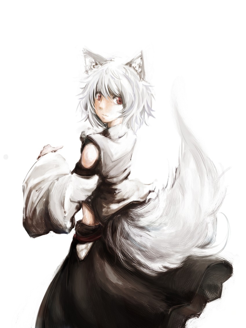 inubashiri momiji (touhou) drawn by kyoro_(asdfg-hjkl)