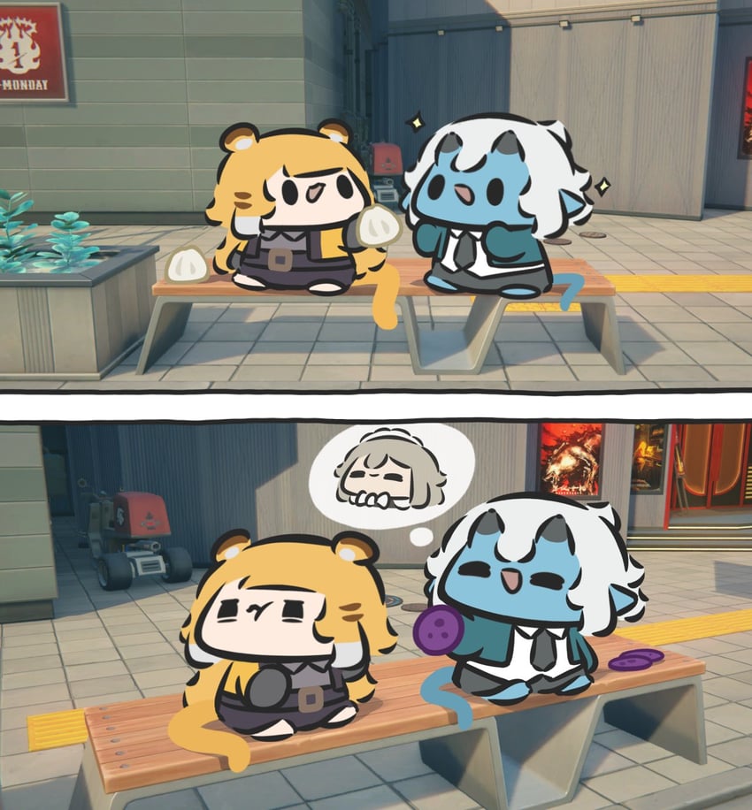 soukaku, ju fufu, and alexandrina sebastiane (zenless zone zero) drawn by superappleman