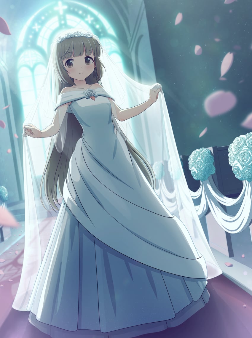 yorita yoshino (idolmaster and 2 more) drawn by aropotto