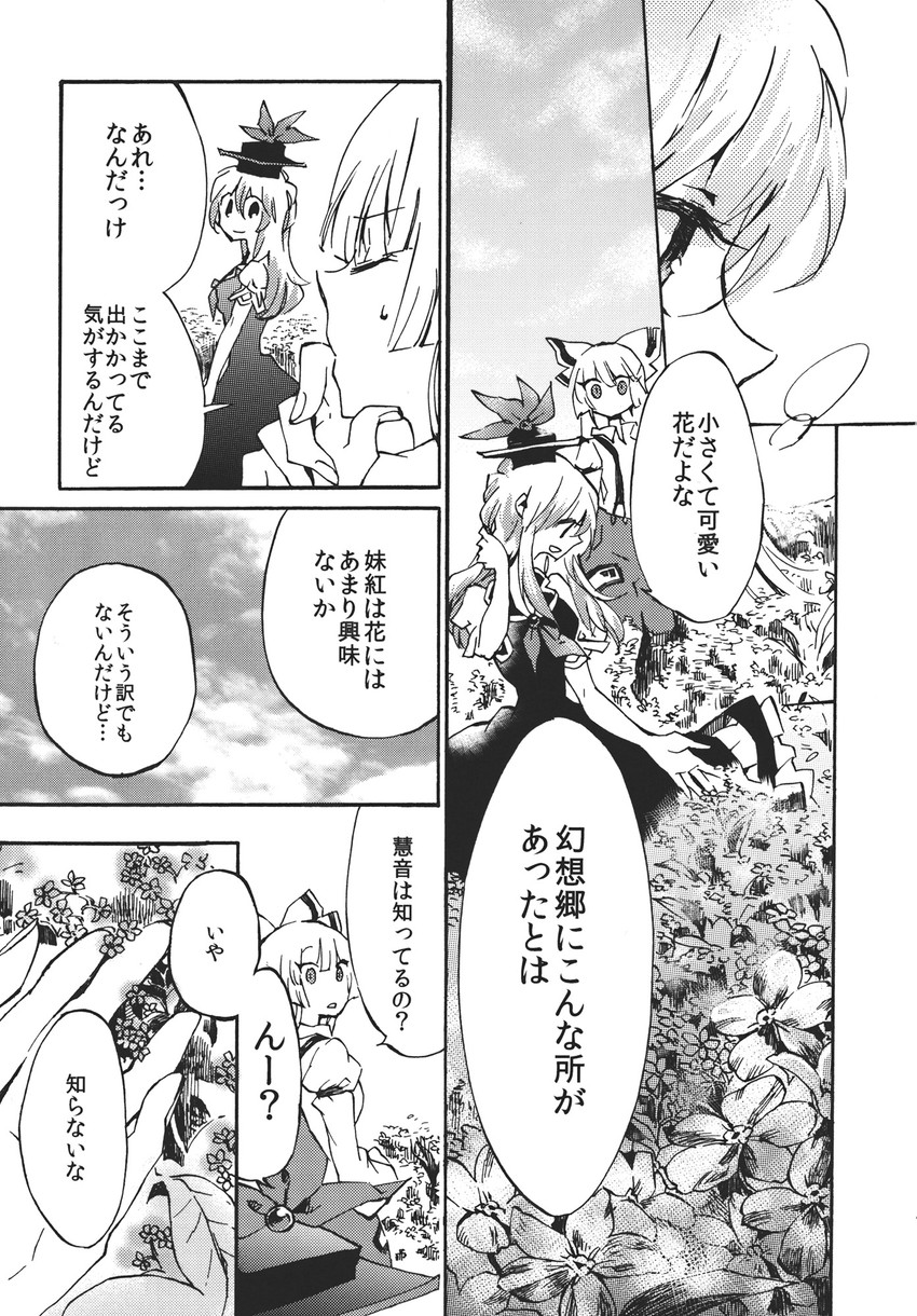 fujiwara no mokou and kamishirasawa keine (touhou) drawn by shinoasa
