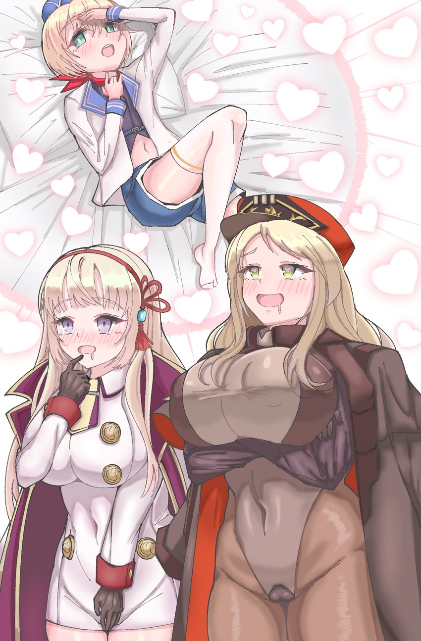 leona of blood & iron and indomitable marie (last origin) drawn by oswald_(fhtk7841)