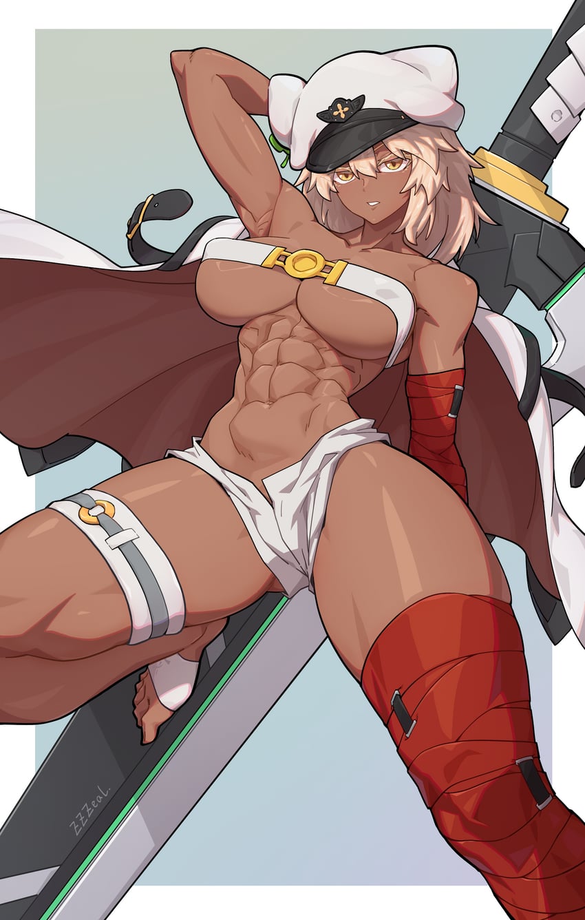 ramlethal valentine (guilty gear and 1 more) drawn by zzzeal