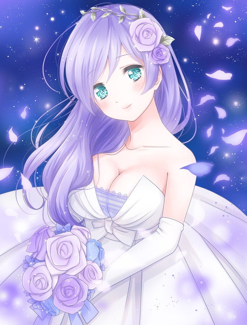 tojo nozomi (love live! and 1 more) drawn by nanashiki_fuuka