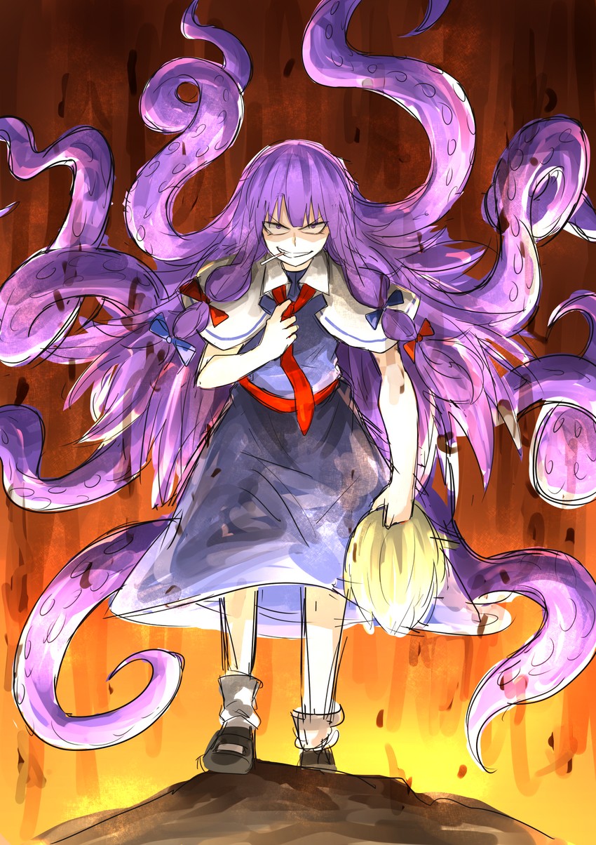 alice margatroid, patchouli knowledge, and taisa (touhou and 1 more) drawn by shitteru?