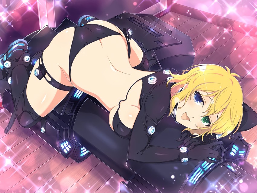 ryouna (senran kagura and 2 more) drawn by yaegashi_nan