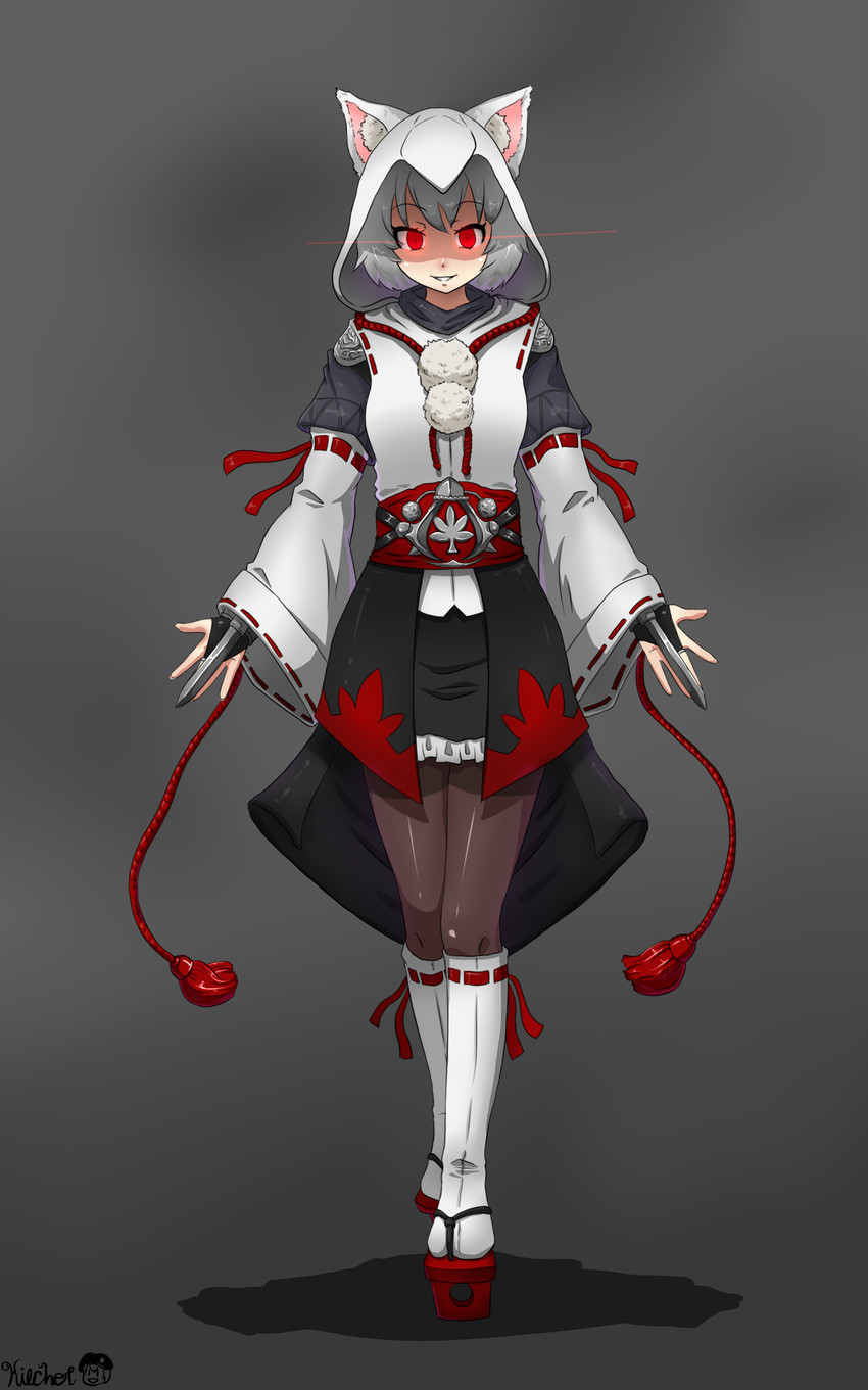 inubashiri momiji (touhou and 1 more) drawn by hitch_(perotoss)
