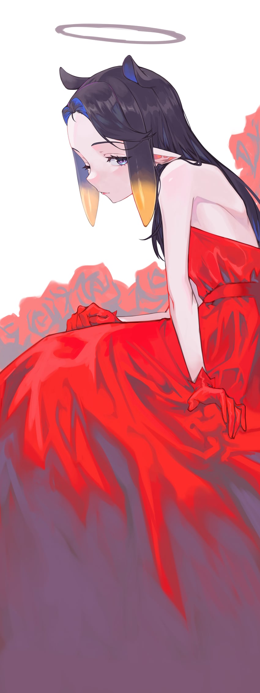 ninomae ina'nis (hololive and 1 more) drawn by kiwwwwwi