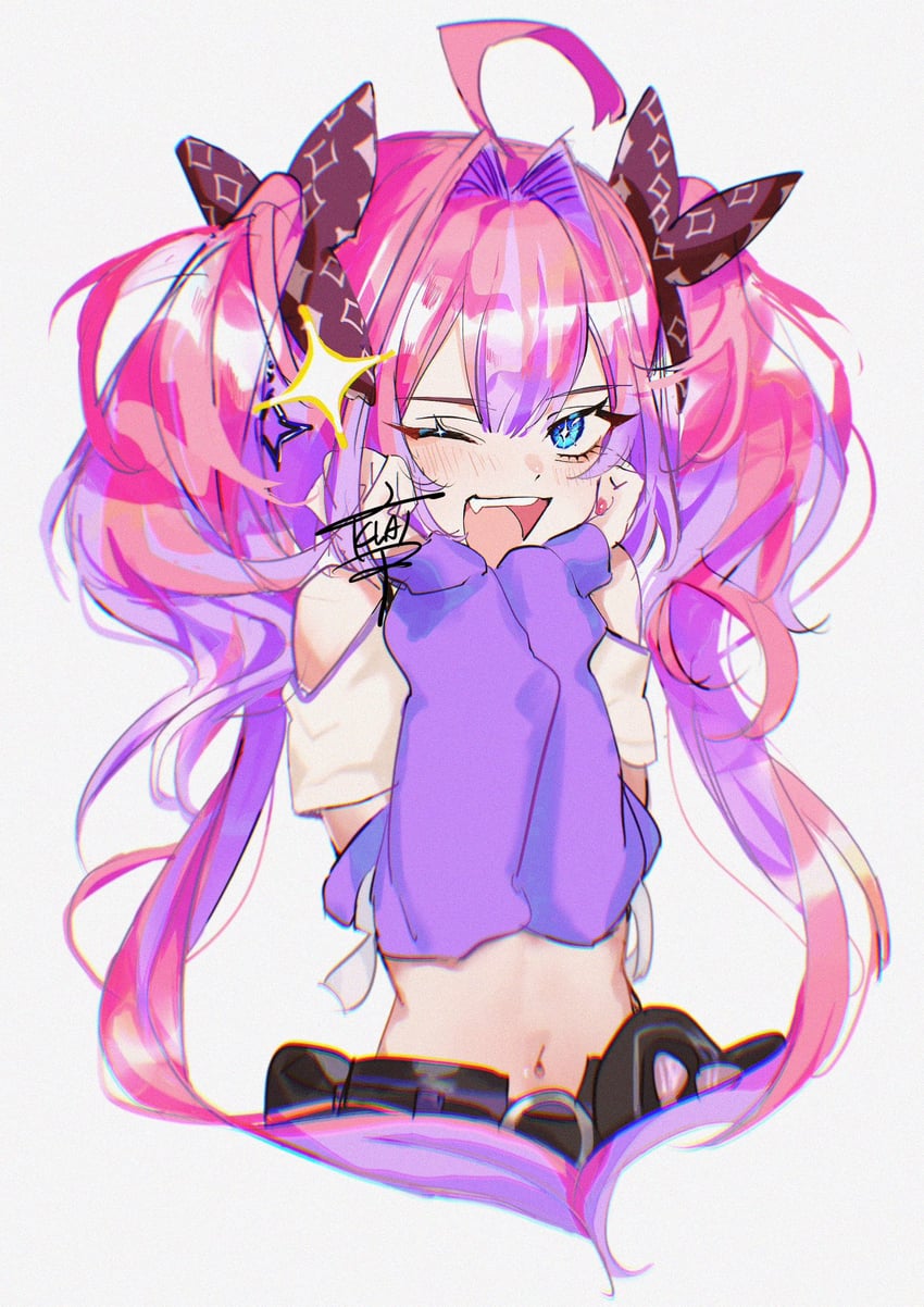 kikirara vivi (hololive and 1 more) drawn by klai