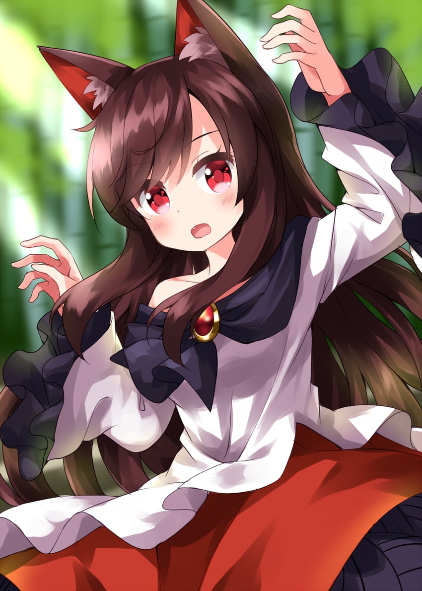 imaizumi kagerou (touhou) drawn by ruu_(tksymkw)