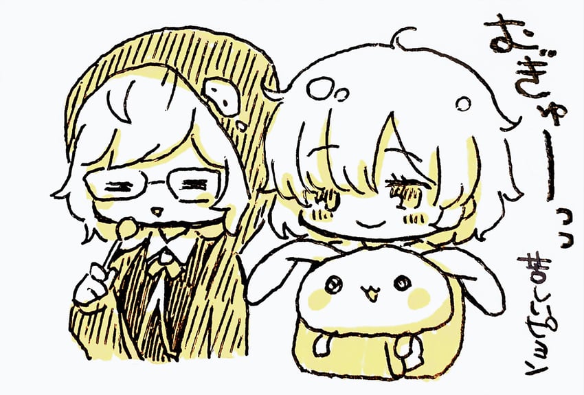 miwa mitsune and kazari jun (mahou shoujo madoka magica and 1 more) drawn by yuzuno_nana