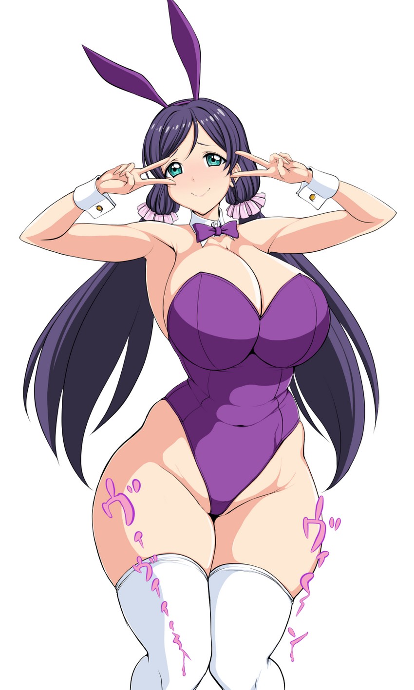 tojo nozomi (love live! and 1 more) drawn by nozonii