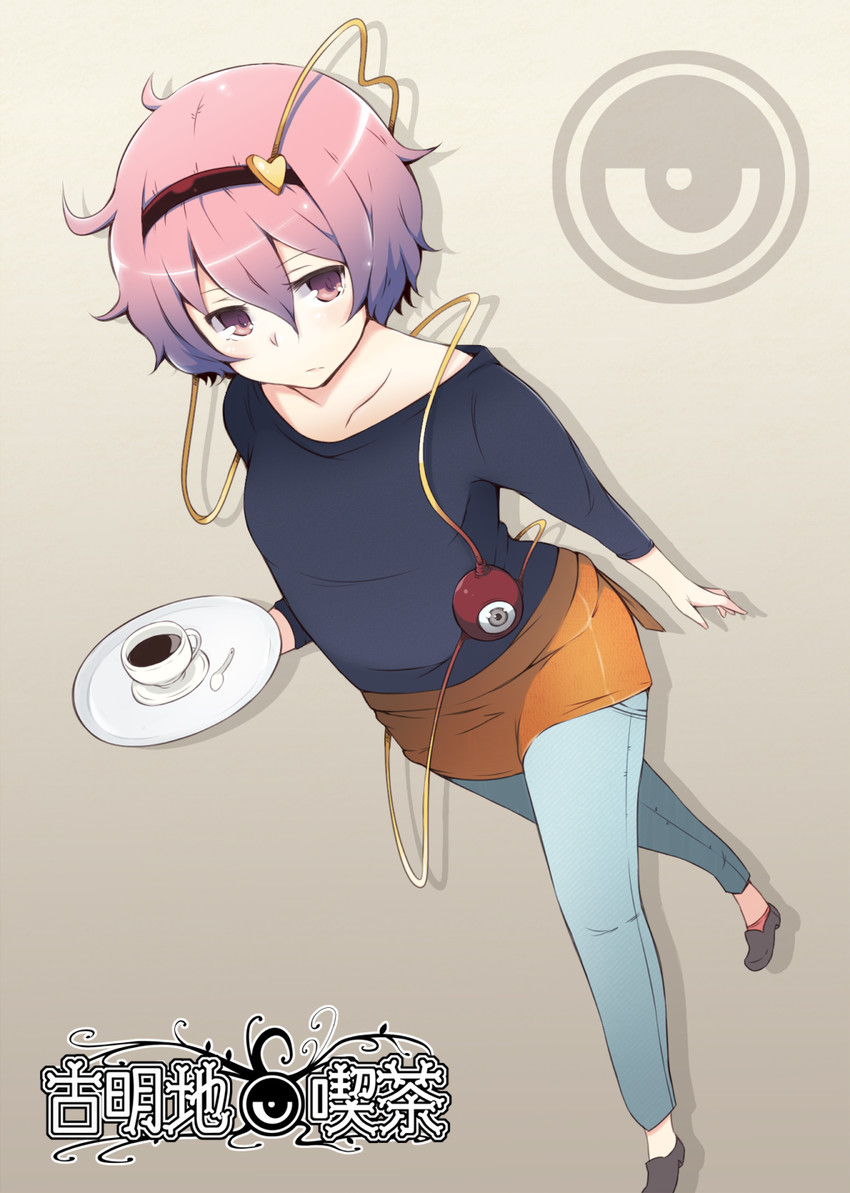 komeiji satori (touhou) drawn by tsukigi