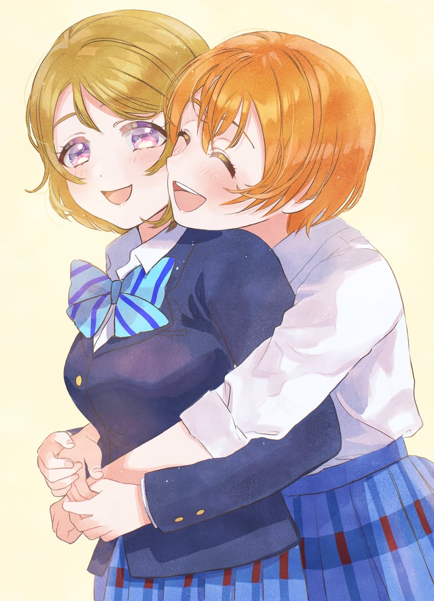 hoshizora rin and koizumi hanayo (love live! and 1 more) drawn by andou_yui_(tunamayo319)