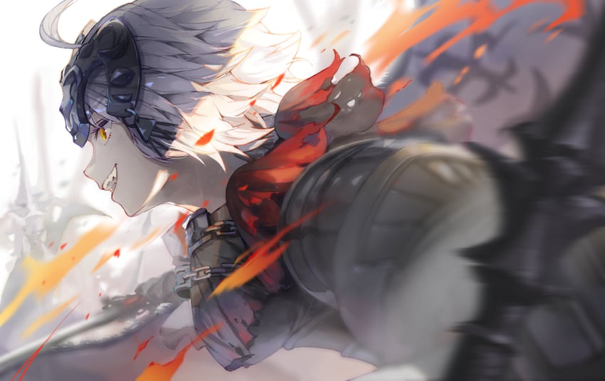 jeanne d'arc alter (fate and 1 more) drawn by shjjy296