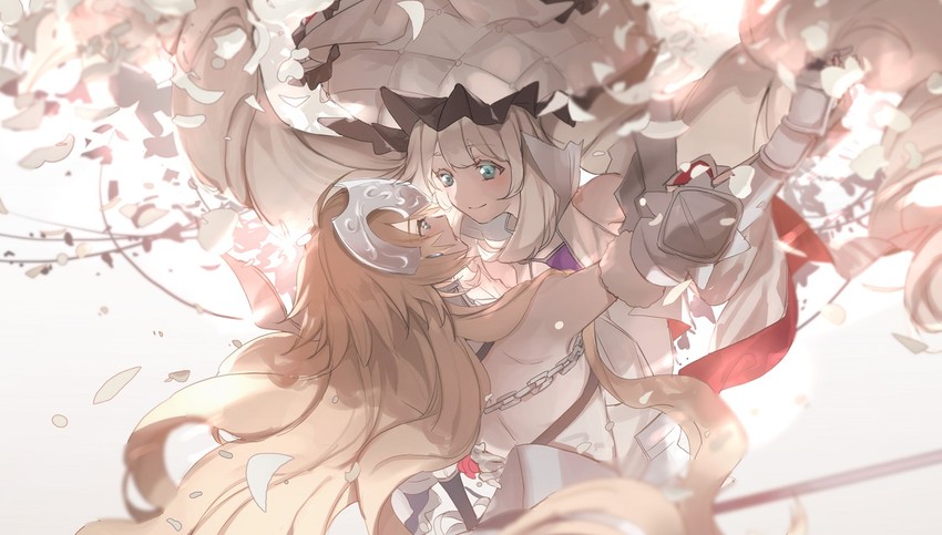 jeanne d'arc and marie antoinette (fate and 1 more) drawn by no-kan