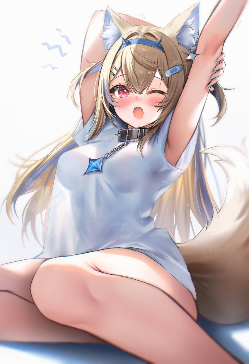 fuwawa abyssgard (hololive and 1 more) drawn by maru_ccy