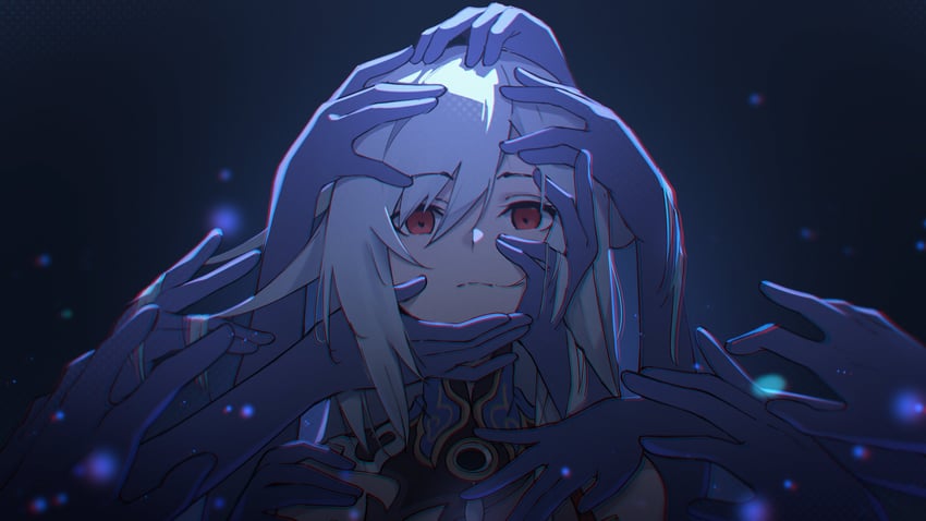 jingliu (honkai and 1 more) drawn by ane_(seabus_tea)