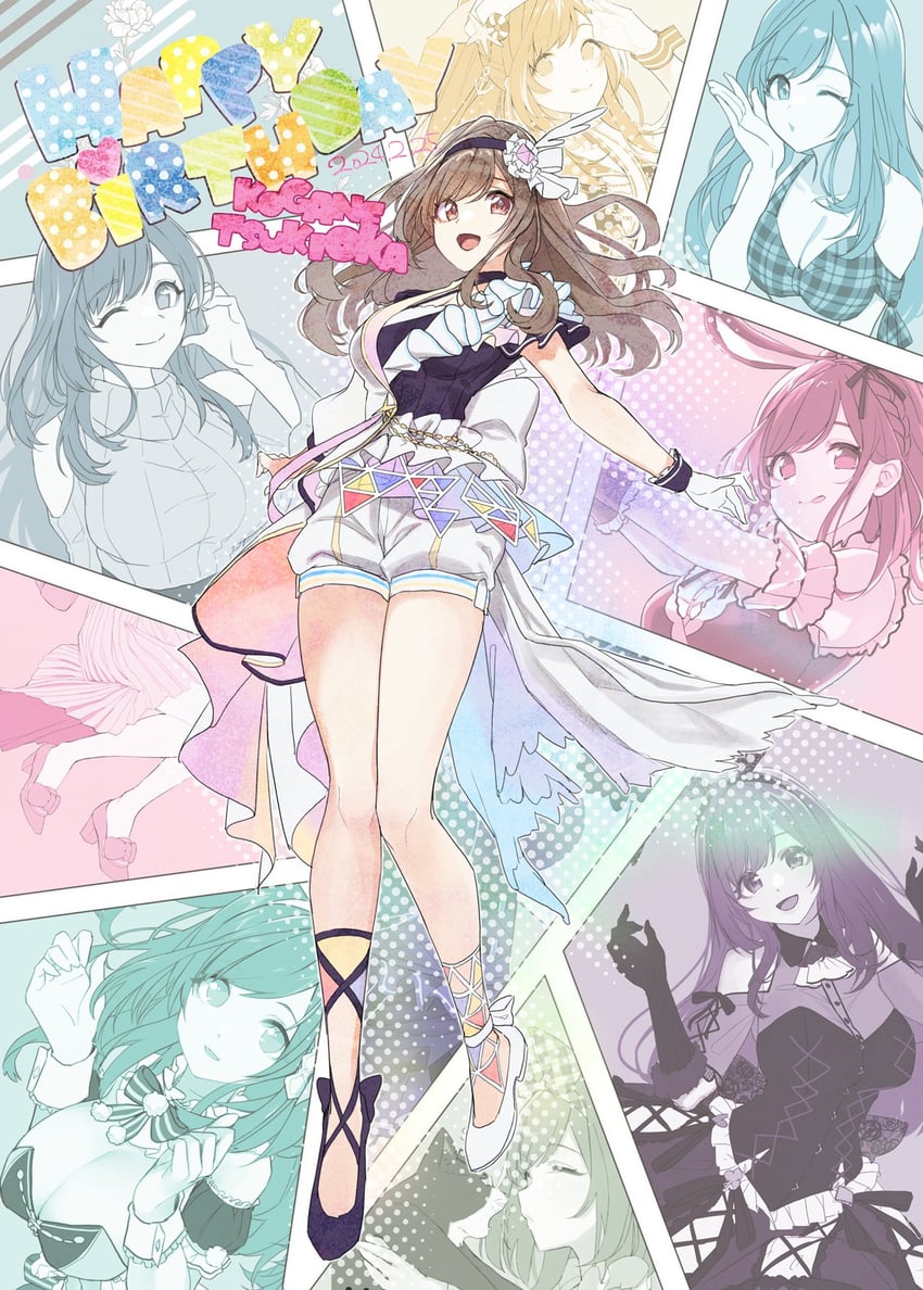 tsukioka kogane (idolmaster and 2 more) drawn by pekoni_(peconi)