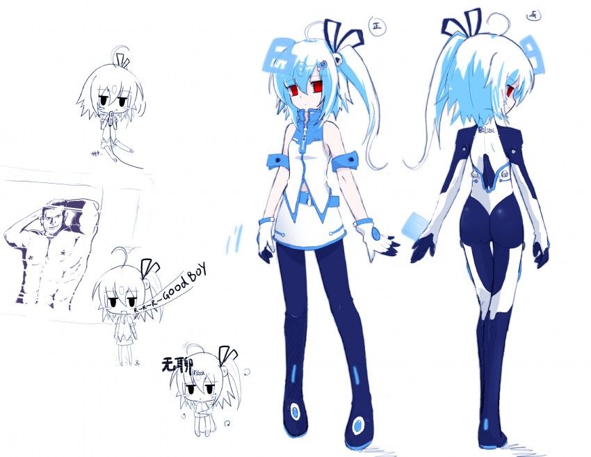 bili girl 33 and danny lee (bilibili and 1 more) drawn by auer