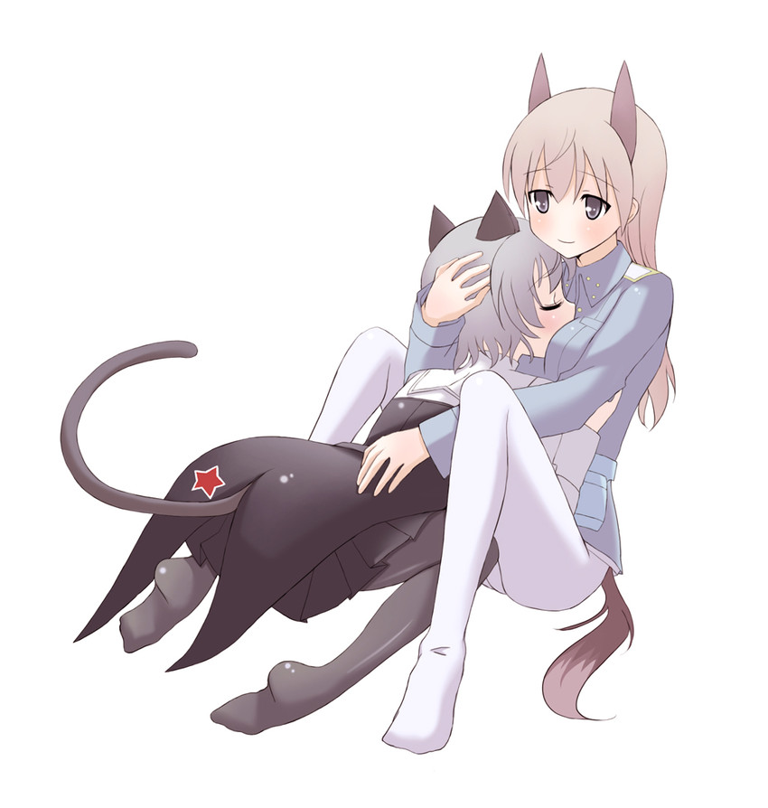 sanya v. litvyak and eila ilmatar juutilainen (world witches series and 1 more) drawn by kanata_(sentiment)