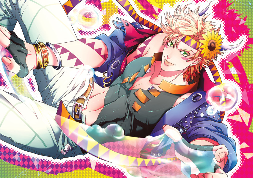 caesar anthonio zeppeli (jojo no kimyou na bouken and 1 more) drawn by mariero_(mariello)