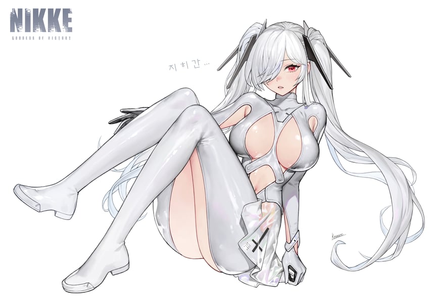 cinderella (goddess of victory: nikke) drawn by ki_min-woo