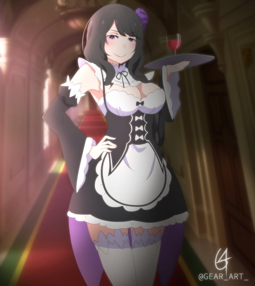 elsa granhilte (re:zero kara hajimeru isekai seikatsu) drawn by cedric_(gear_art)