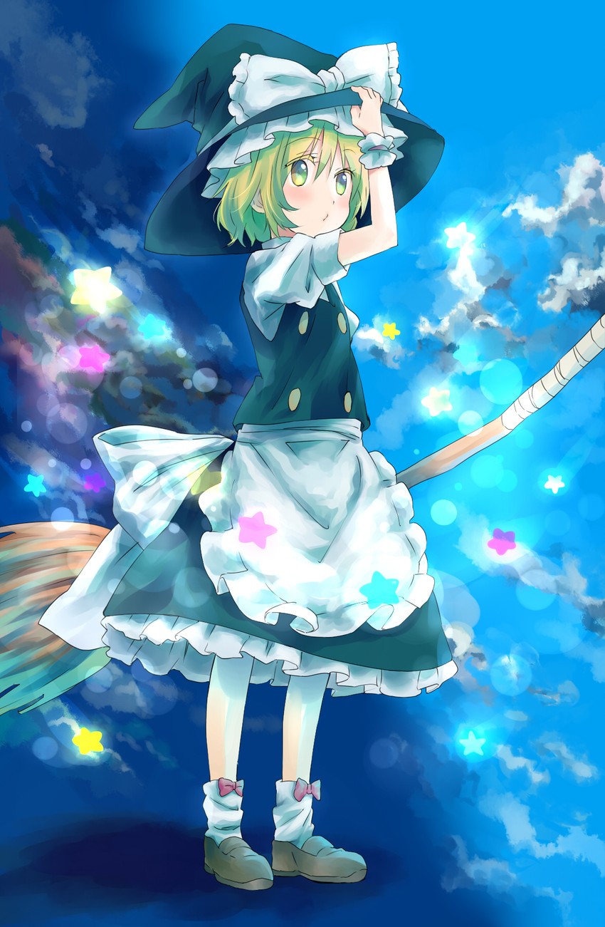 kirisame marisa (touhou) drawn by ema20 and rias-shiki_kawaii