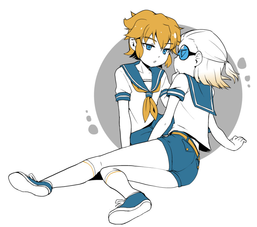 mark kruger and dylan keith (inazuma eleven) drawn by gorugon