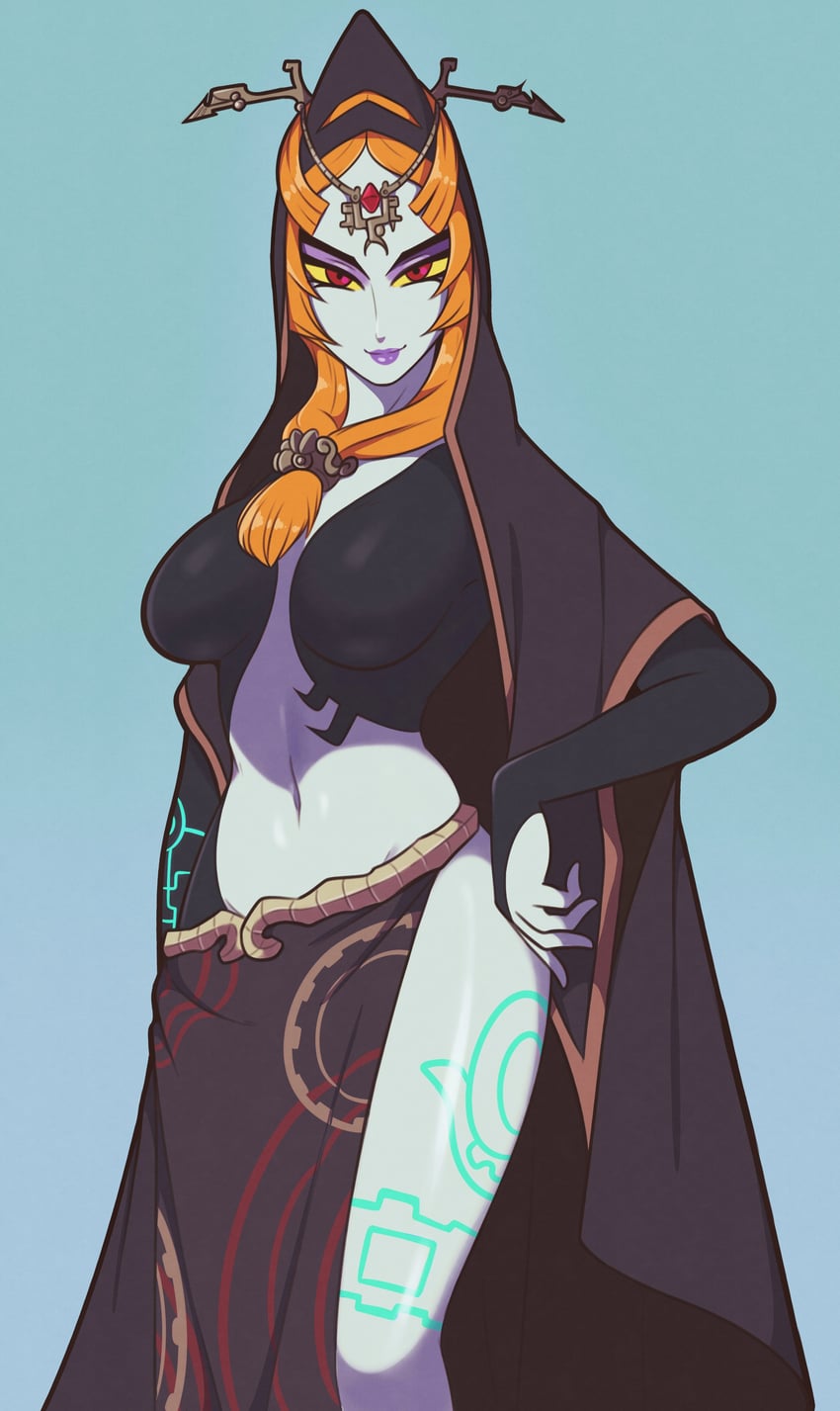 midna (the legend of zelda and 1 more) drawn by jeff_miga