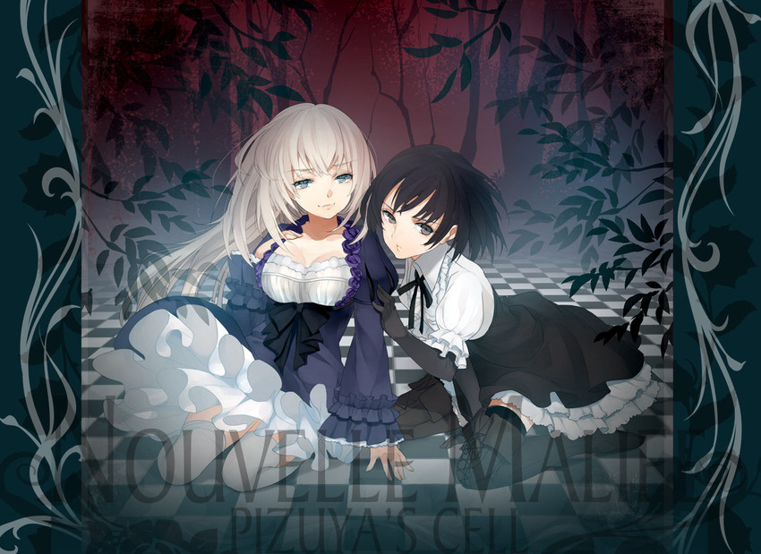 usami renko and maribel hearn (touhou) drawn by bunkyo_takemi