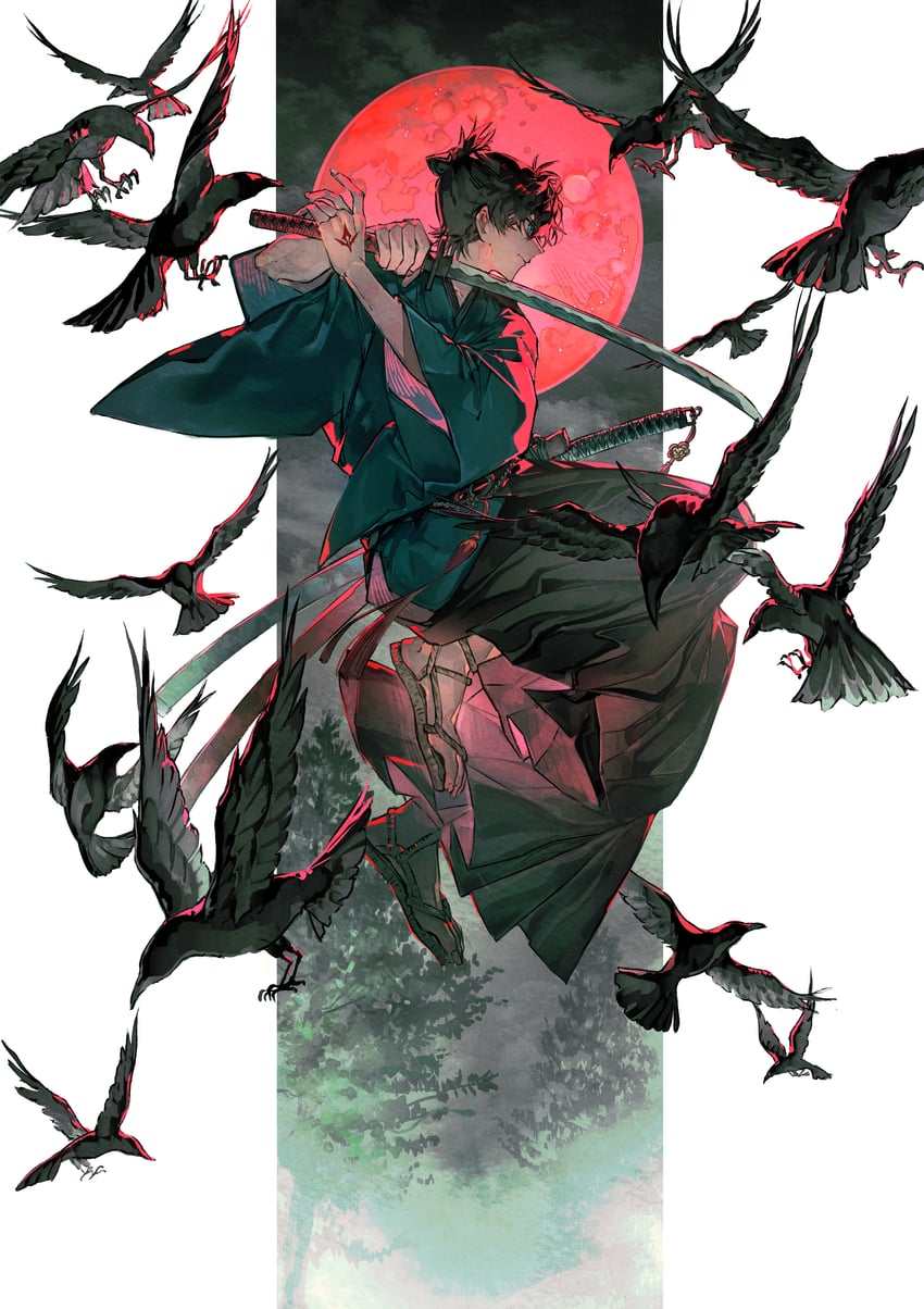 miyamoto iori (fate and 2 more) drawn by mura_karuki
