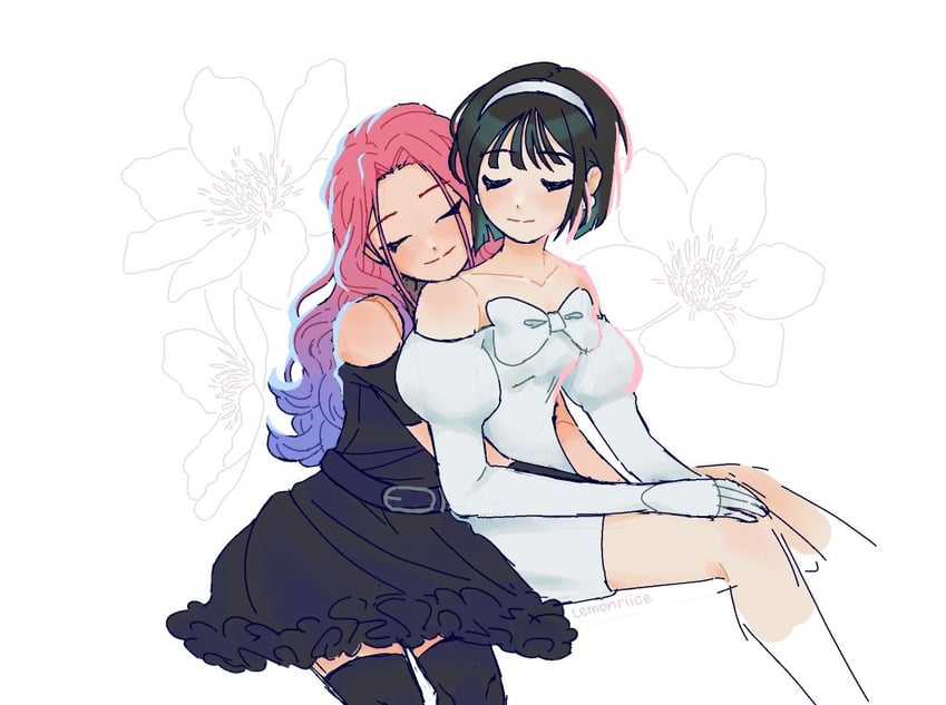 sua and mizi (alien stage) drawn by lemonriice