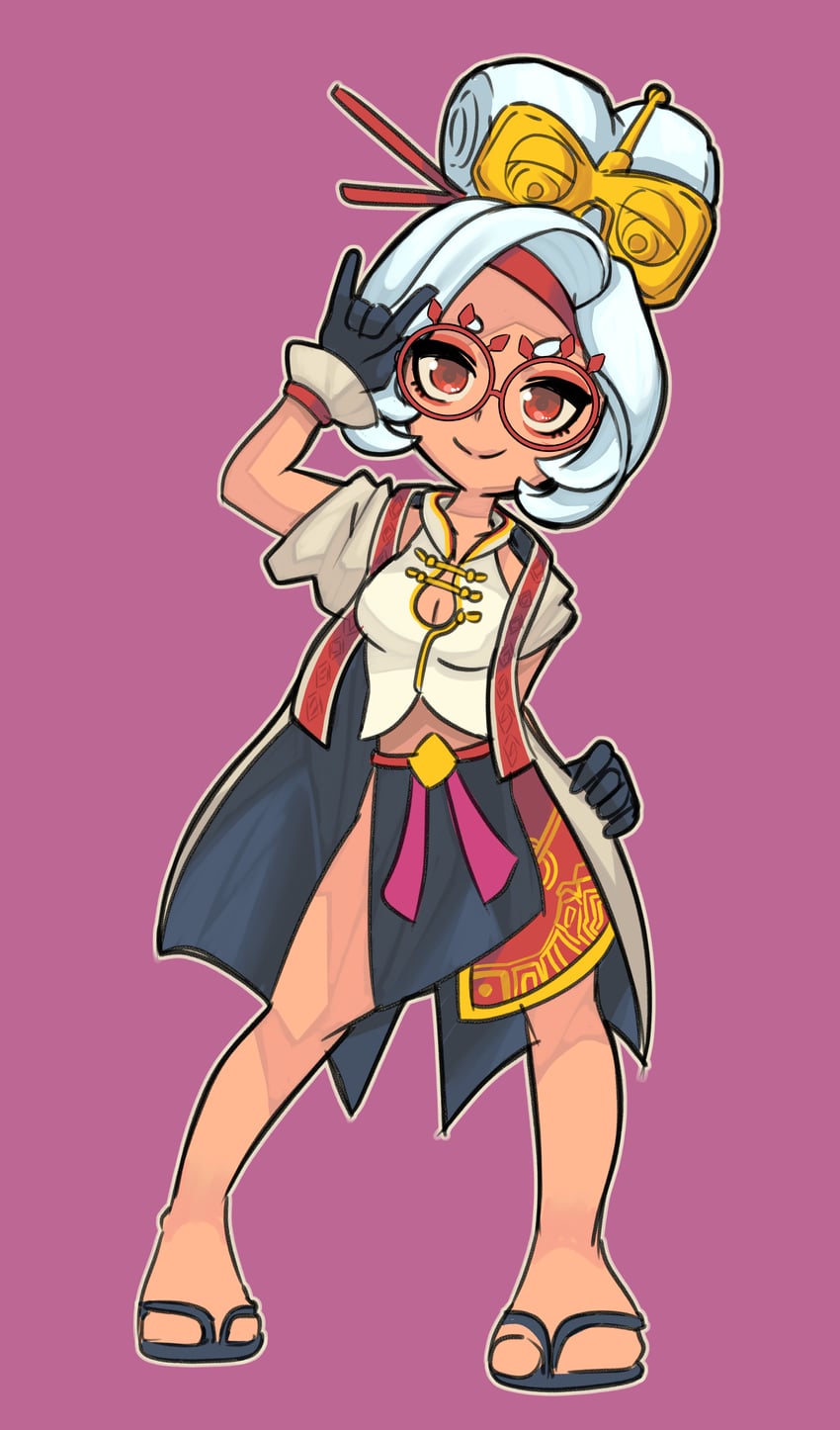purah (the legend of zelda and 1 more) drawn by okera