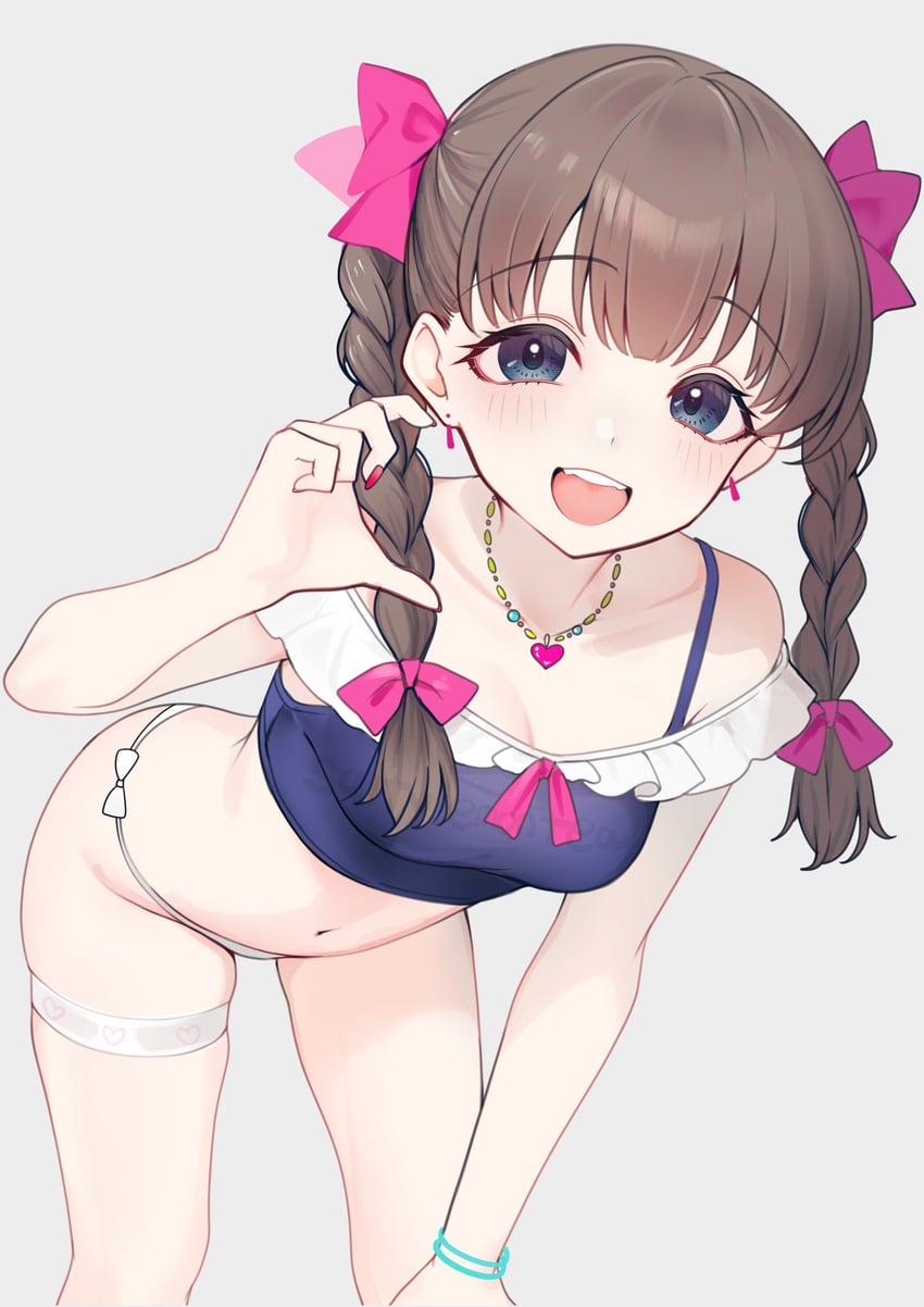 sakuma mayu (idolmaster and 1 more) drawn by saltylemontea